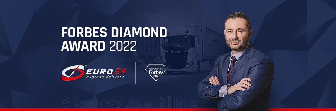 EURO24 awarded by the Forbes DIAMOND 2022 - Euro24
